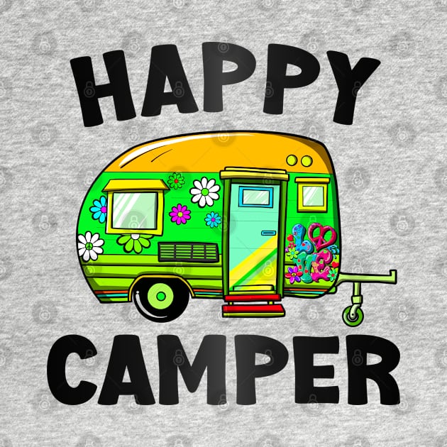 Happy Camper by Whimsical Frank